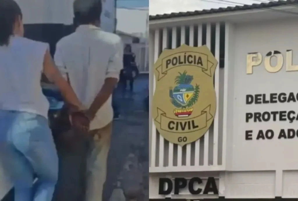 Pai é preso por abusar filha por 17 anos e ter filhos com ela em Goiás