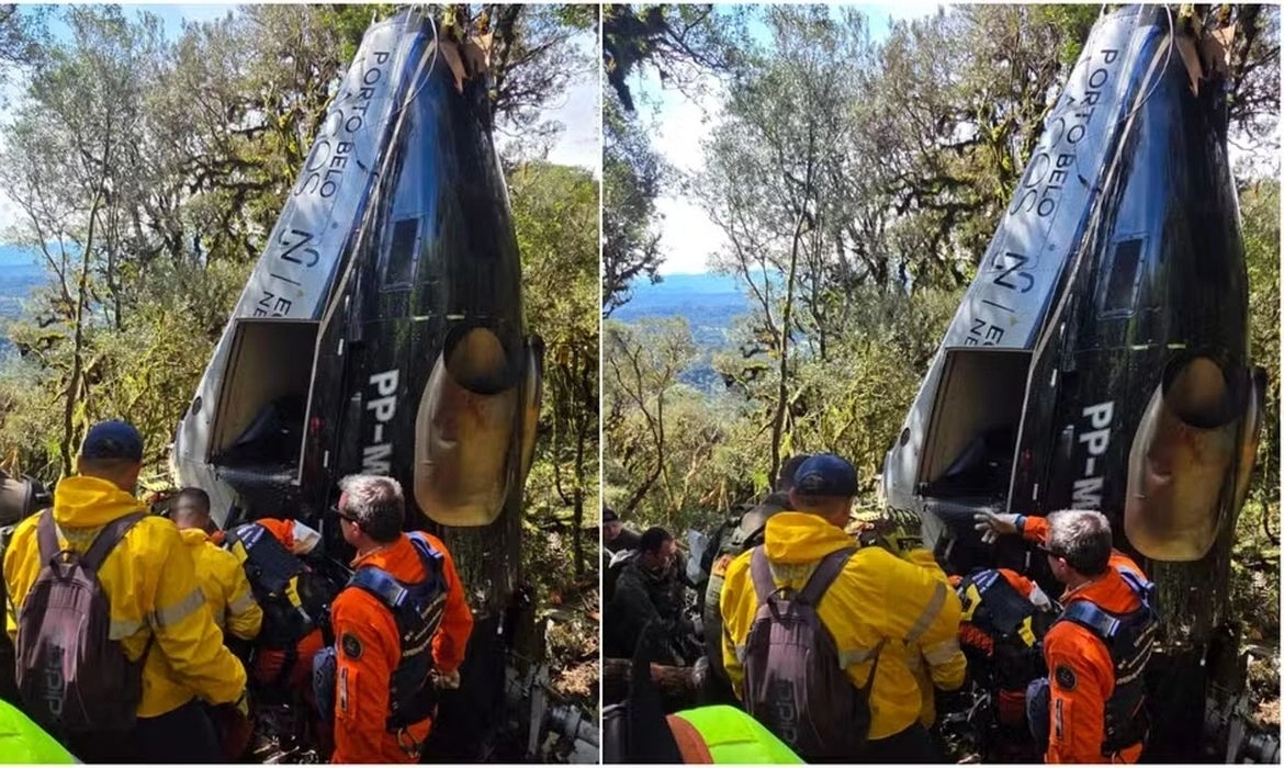 Cenipa investiga causa da queda do helicóptero que matou cantor Rick