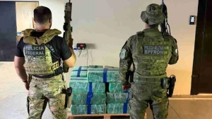 Quase 400 quilos de maconha são encontrados em casa usada como depósito em Marechal Rondon