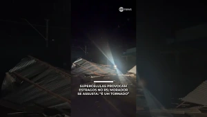 Supercélulas provocam tempestades e estragos no RS