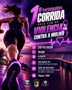 Ação - Guaíra promove 1ª Corrida pelo Fim da Violência contra a Mulher