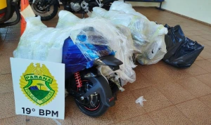 Guaíra - Polícia apreende quatro bicicletas elétricas durante abordagem