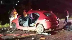BR 373 - Cinco pessoas da mesma família morrem em grave acidente no interior do PR