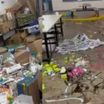 Pai denuncia filhas de 9 e 11 anos ao encontrar meninas pichando e depredando escola em MS