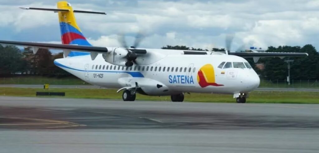 Divulgação/redes sociais/@aerolineasatena